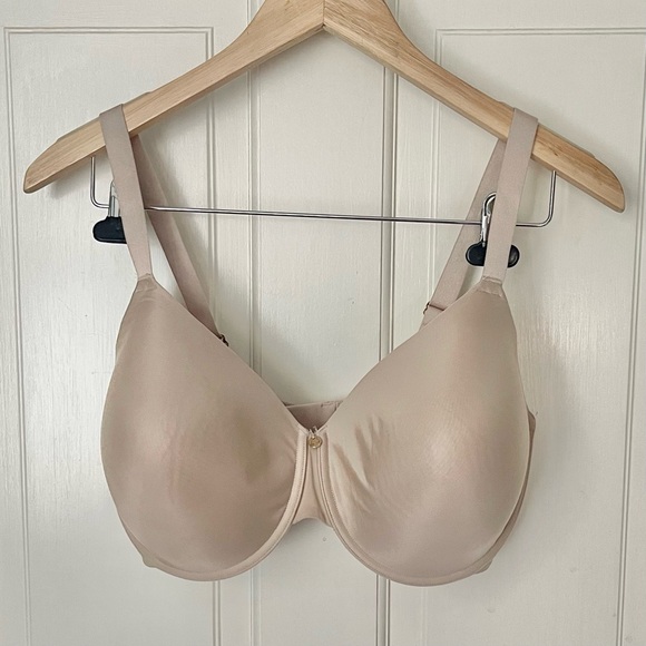 Natori T Shirt Bra Size 36H Nude Smoothing Fully Adjustable Comfort Modest - Picture 2 of 8